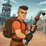 Zone X: Wasteland Survival RPG